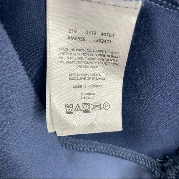 Columbia Fleece Falls Half Zip Colorblock Blue Pullover - Picture 5 of 8